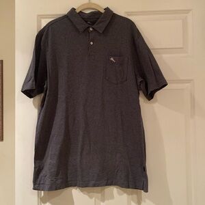 Men’s Tommy Bahama grey 2 button shirt